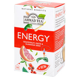 Zāļu un augļu tēja ar B6 vitamīnu Energy, Ahmad Tea