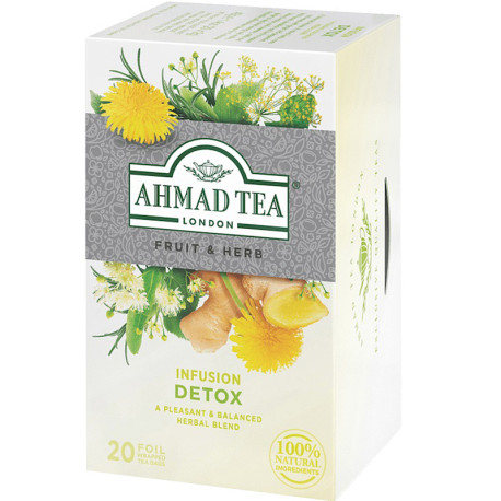 Zāļu tēja Detox 20gab., Ahmad Tea