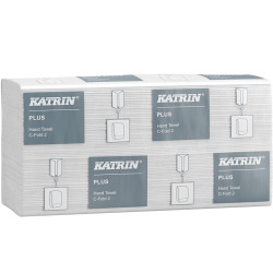 Katrin Plus Hand Towel C-fold 2 2-Ply 100pcs.