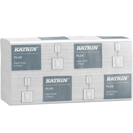 Katrin Plus Hand Towel C-fold 2 2-Ply 100pcs.