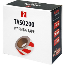 Barrier Tape Red/White 70mmx200m