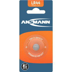Button Cell Battery LR44, Ansmann
