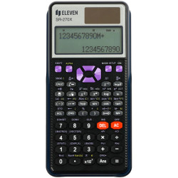 Zinātniskais kalkulators SR-270X, Eleven