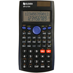 Zinātniskais kalkulators SR-270N, Eleven