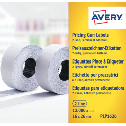 Removable Price Labels 16x26mm, Avery Zweckform