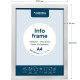 Self-adhesive Info Frame A4 2pcs., Europel