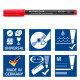 Virtuves marķieris 1mm Lumocolor® 317-9BK-1, Staedtler