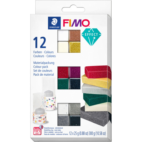 Fimo Effect Colours 12gab., Staedtler