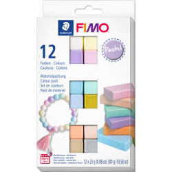 Komplekts Fimo® Pastel Colours 12gab., Staedtler