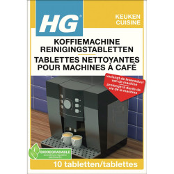Tabletes kafijas aparātu tīrīšanai 10gab, HG