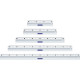 Staedtler lineāls, alumīnija