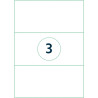 Labels Rillprint 210x99mm, Rillstab