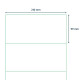 Labels Rillprint 210x99mm, Rillstab