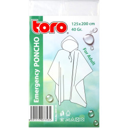 Emergency Poncho for Adults