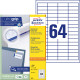 Multipurpose Labels 48.5x16.9mm, Avery Zweckform