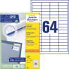 Multipurpose Labels 48.5 x 16.9 mm, Avery Zweckform