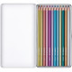 Metallic Coloured Pencils 12pcs. Tin Box, Staedtler