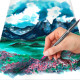 Double-ended Watercolour Brush Pen South America – Around the World 6pcs., Staedtler