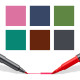 Double-ended Watercolour Brush Pen South America – Around the World 6pcs., Staedtler