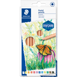Pasteļu zīmuļi 12gab., Staedtler