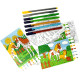 Flomāsteru komplekts Triplus® Colour by Numbers Horses, Staedtler
