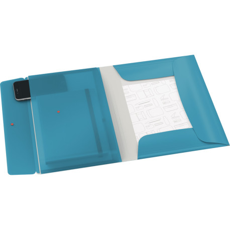 Leitz Cosy Mobile 3-Flap Folder with Pocket