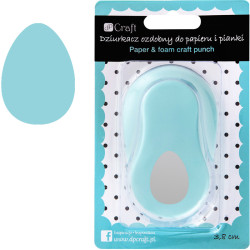 Paper and Foam Craft Punch Egg 3.8cm, DP Craft