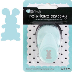 Paper and Foam Craft Punch Rabbit 1.6cm, DP Craft