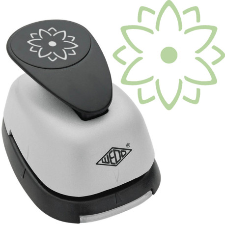 Craft Punch 3D Flower 3.8cm, Wedo