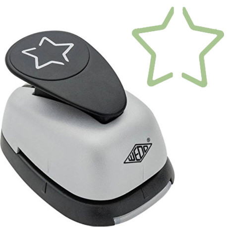 Craft Punch 3D Star 3.6cm, Wedo
