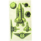 Glow in the Dark Tatoos for Boys, Creative Craft