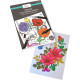 Marker Colouring Sheets Floral 25x35cm 16 Designs, Nassau Fine Art