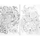 Colouring Book Florals A4 120g/m² 64 Designs, Craft ID