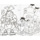Colouring Book Pirate A5 64 Drawings, Creative Craft