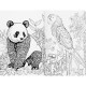 Colouring Book Animals A5 120g/m² 144 Designs, Craft ID