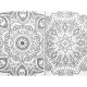 Colouring Book Mandalas A5 120g/m² 144 Designs, Craft ID