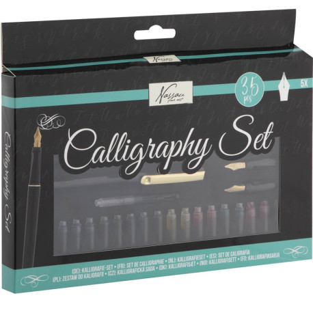 Calligraphy Set 35pcs., Nassau Fine Art