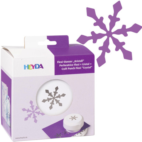 Craft Punch Flexi Snowflake, Heyda