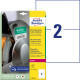 Ultra Resistant Outdoor Labels 210x148mm Laser, Avery Zweckform