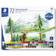 Krāsainie zīmuļi Design Journey 146C Metal Case 72pcs., Staedtler