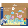 Finger Paints Noris® Junior Pastel 6x75ml, Staedtler