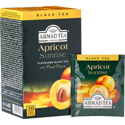 Flavoured Black Tea ApricotSunrise 20pcs., Ahmad Tea