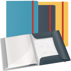 Katalogu mape Plus A4 20 kabatas, Leitz