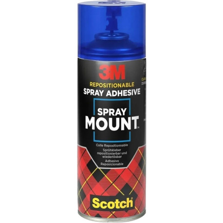SprayMount™ Repositionable Spray Adhesive 400ml, 3M