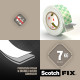 Mounting Tape Double -face Scotch Fix™ Interior 19mmx1.5m, 3M