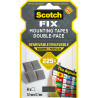 Removable Mounting Tape Scotch Fix™ 12.7x12.7mm 64pcs., 3M