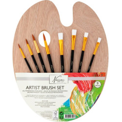 Palete un otu komplekts 8gab., Nassau Fine Art