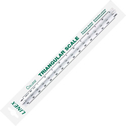 Linex mēroga lineāls, trīsšķautņu 30 cm