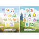Exercise book 1st Class 17x24cm 12 Sheets Squared, ABC Jums