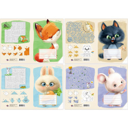 Exercise book 3rd Class 17x24cm 12 Sheets Ruled, ABC Jums